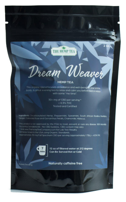 Dream Weaver Hemp Tea from The Hemp Tea Company